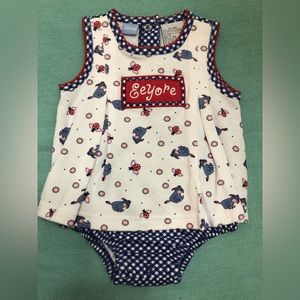 Disney EEYORE ROMPER 0/3 month